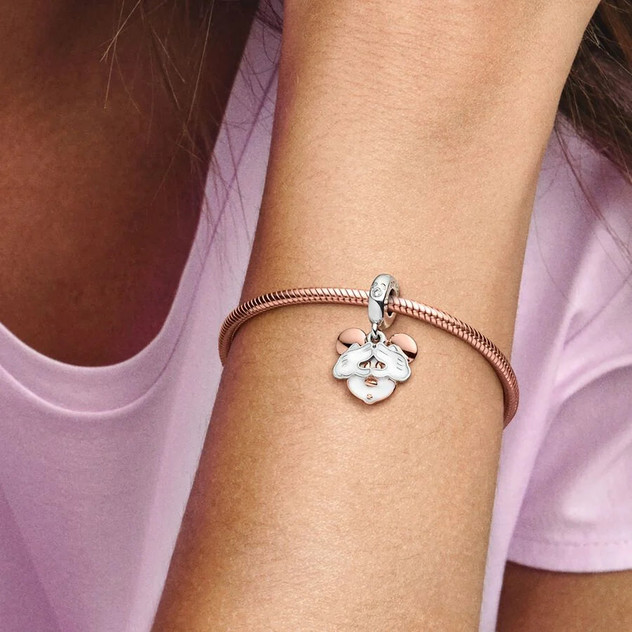 MICKEY MOUSE DOUBLE DANGLE CHARM