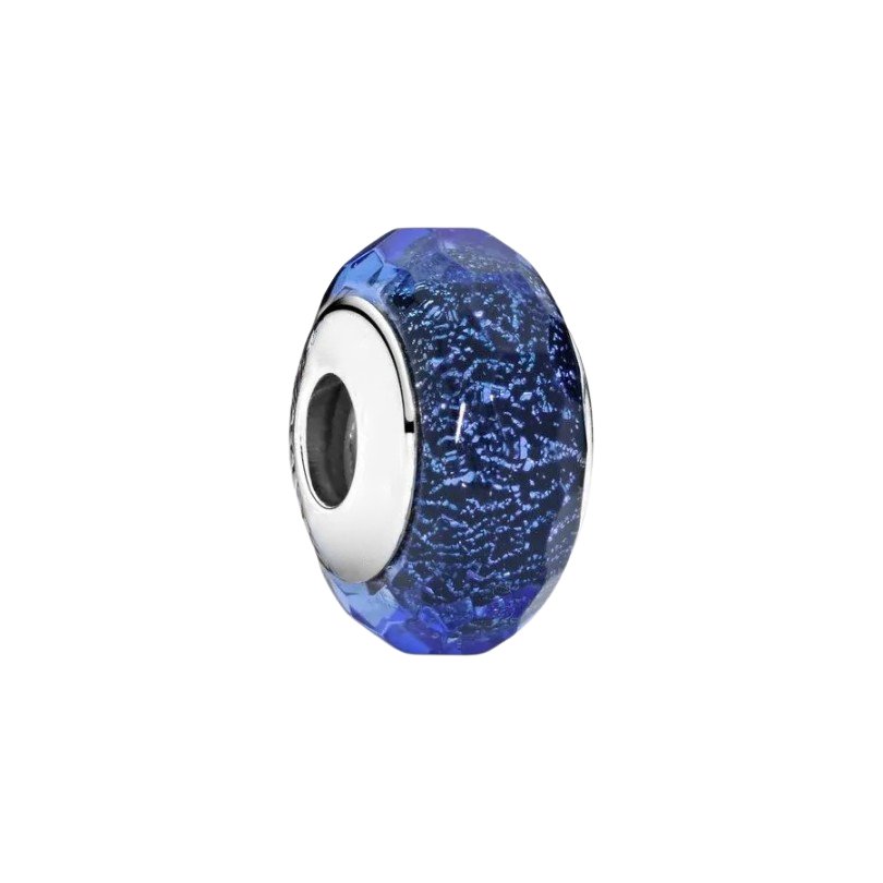NAVY MURANO CHARM