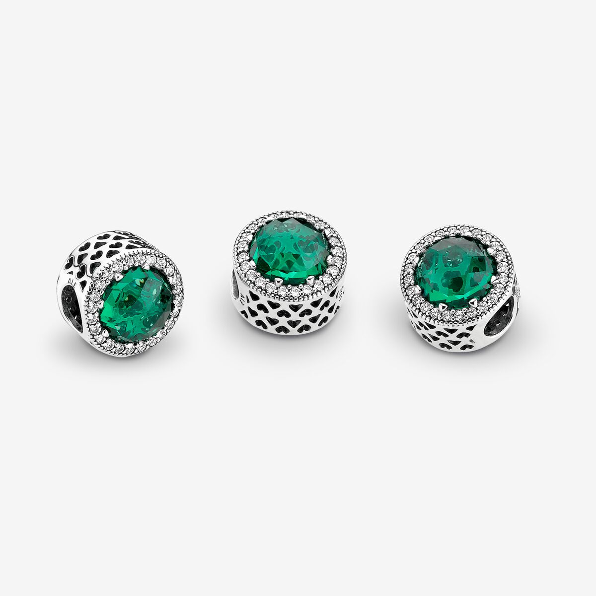 GREEN CRYSTAL CHARM