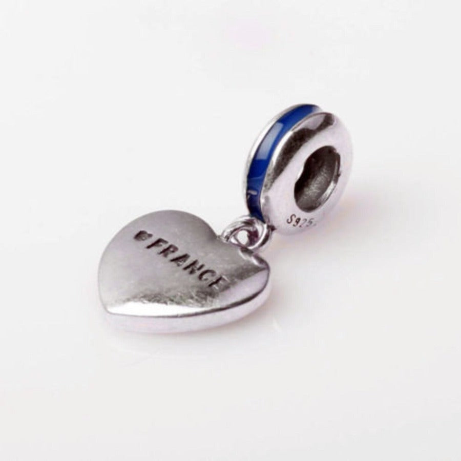 FRANCE HEART CHARM