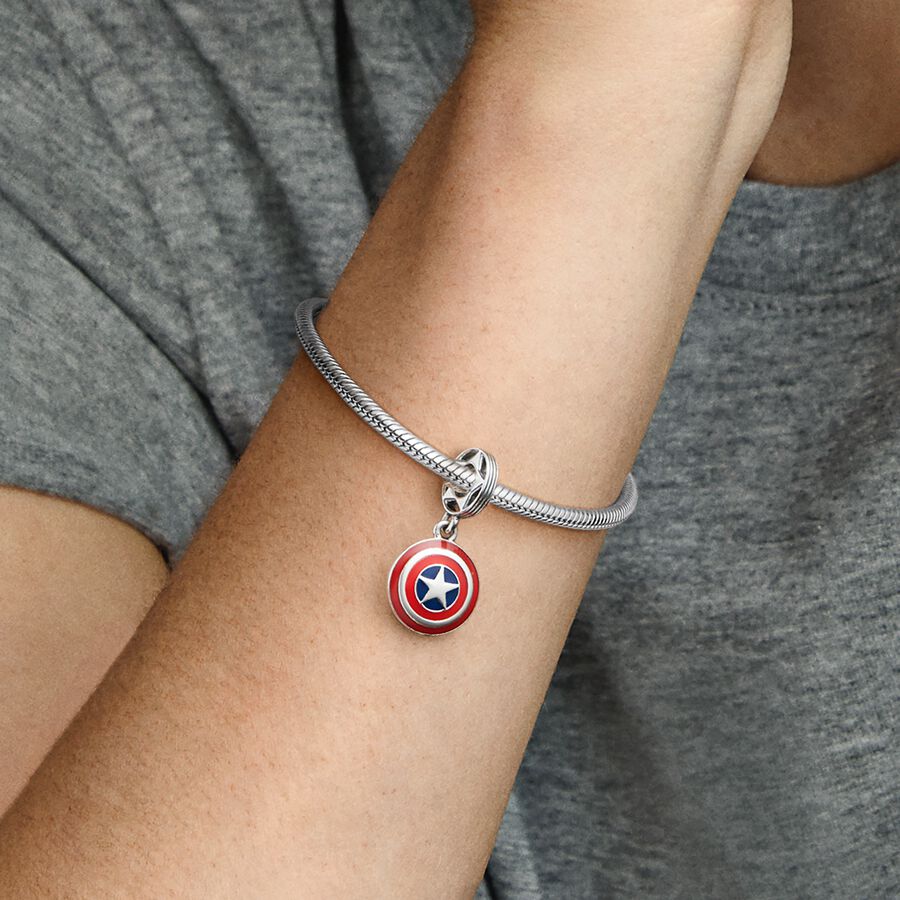 CAPTAIN AMERICA SHIELD CHARM