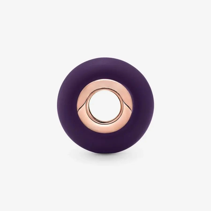MATTE PURPLE MURANO CHARM