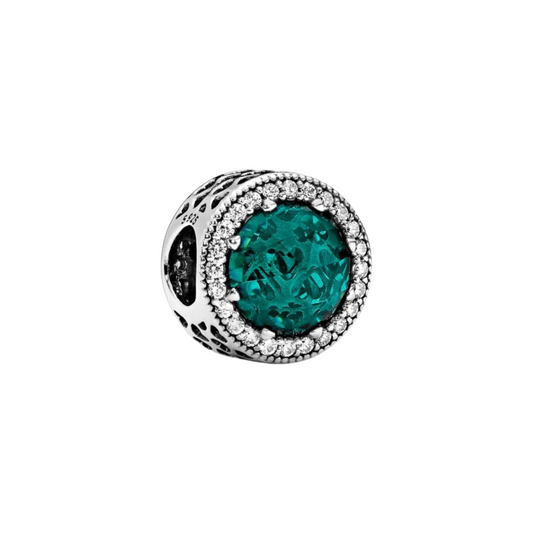 GREEN CRYSTAL CHARM