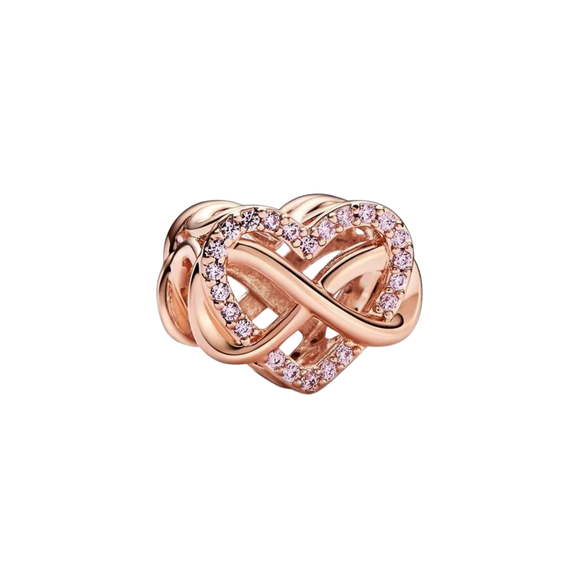 INFINITY HEART CHARM