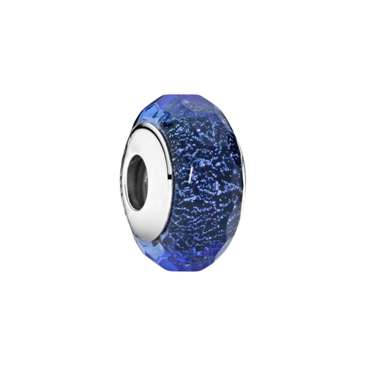 NAVY MURANO CHARM