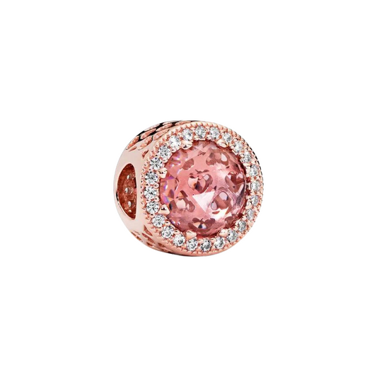 ROSE GOLD CRYSTAL CHARM