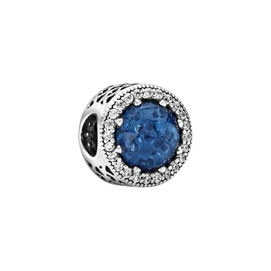 BLUE CRYSTAL CHARM