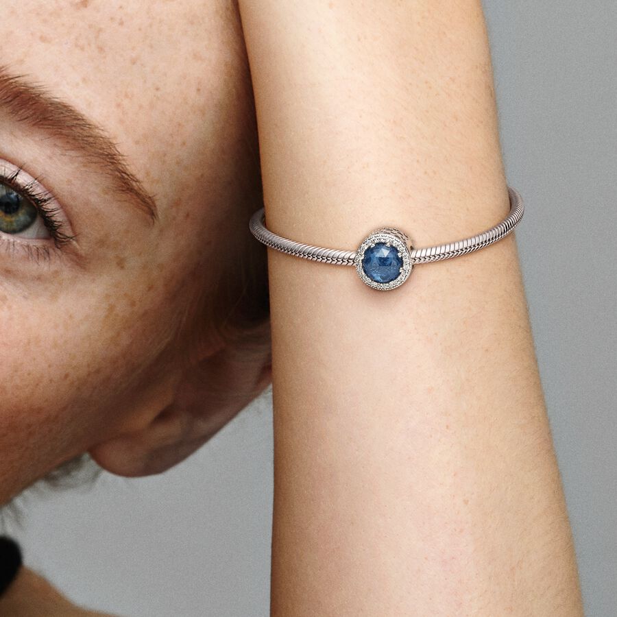 BLUE CRYSTAL CHARM
