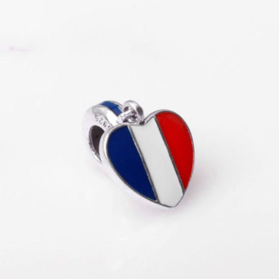 FRANCE HEART CHARM