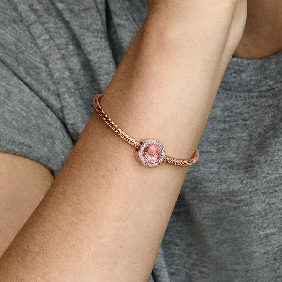 ROSE GOLD CRYSTAL CHARM