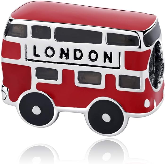 RED BUS LONDON charms