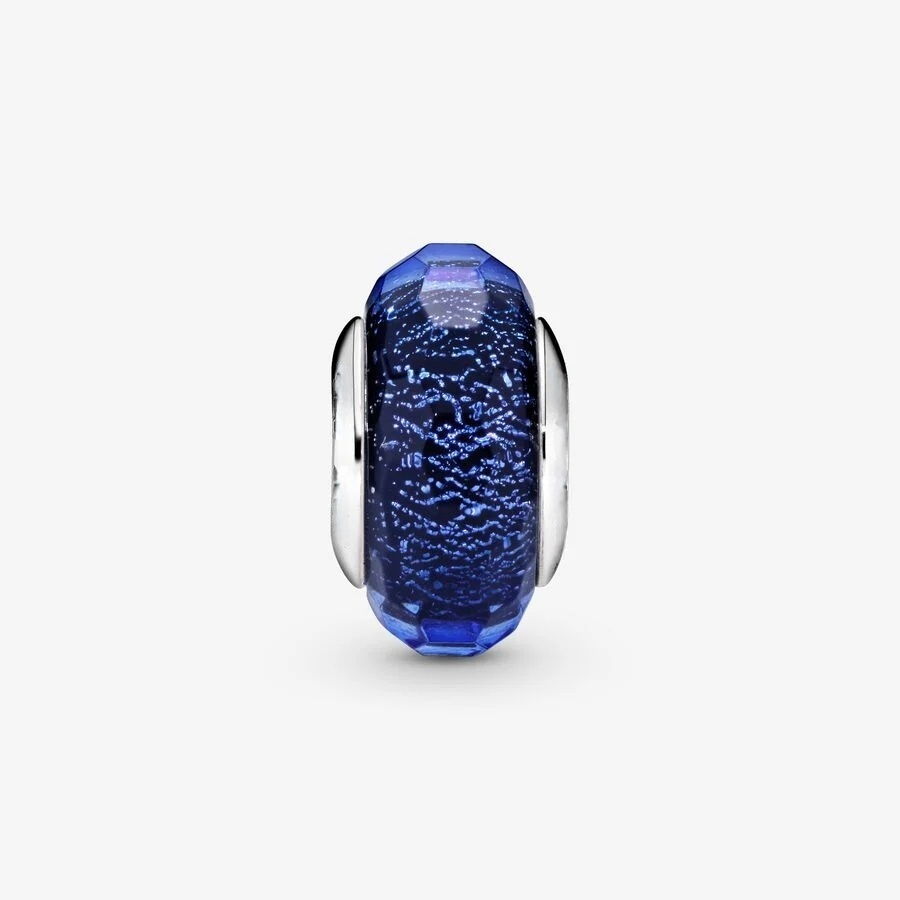 NAVY MURANO CHARM