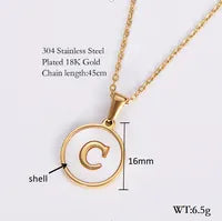 LETTER NECKLACE