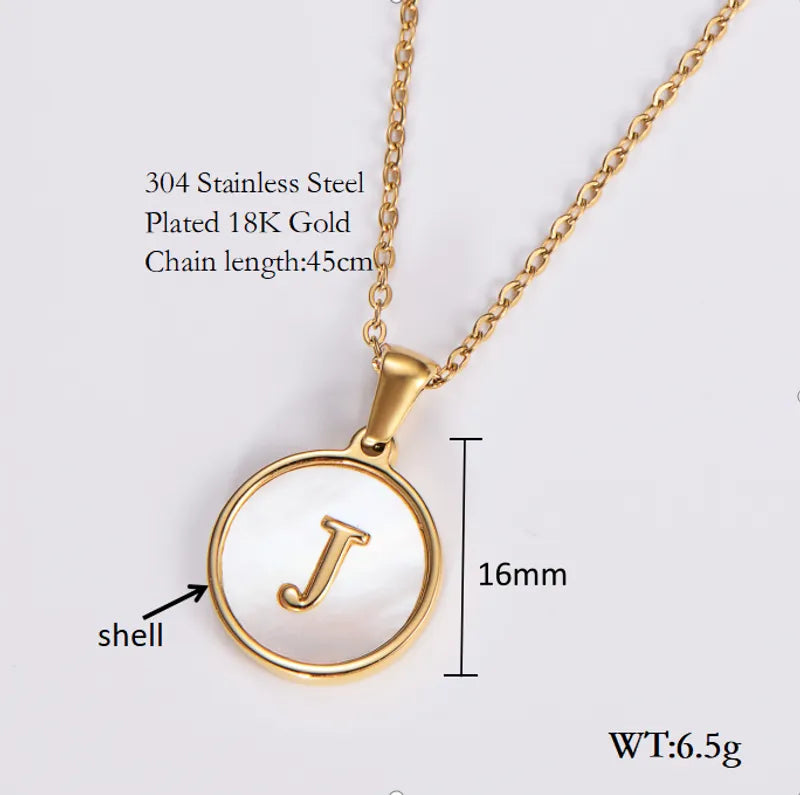 LETTER NECKLACE