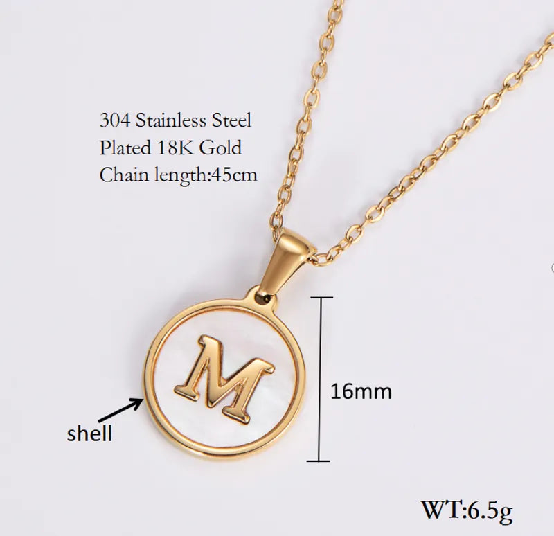 LETTER NECKLACE