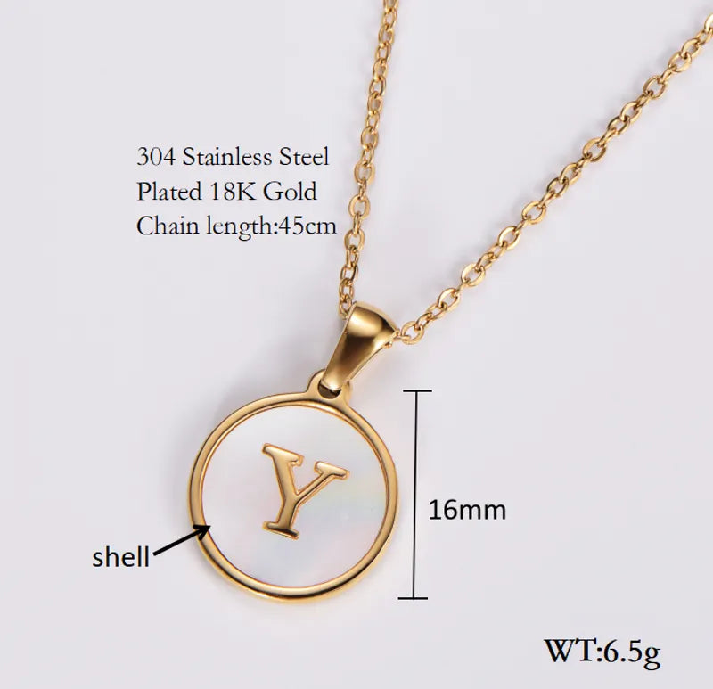 LETTER NECKLACE