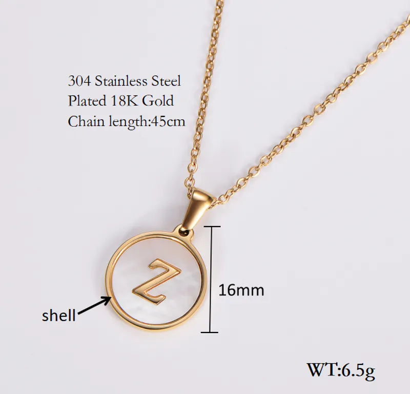 LETTER NECKLACE